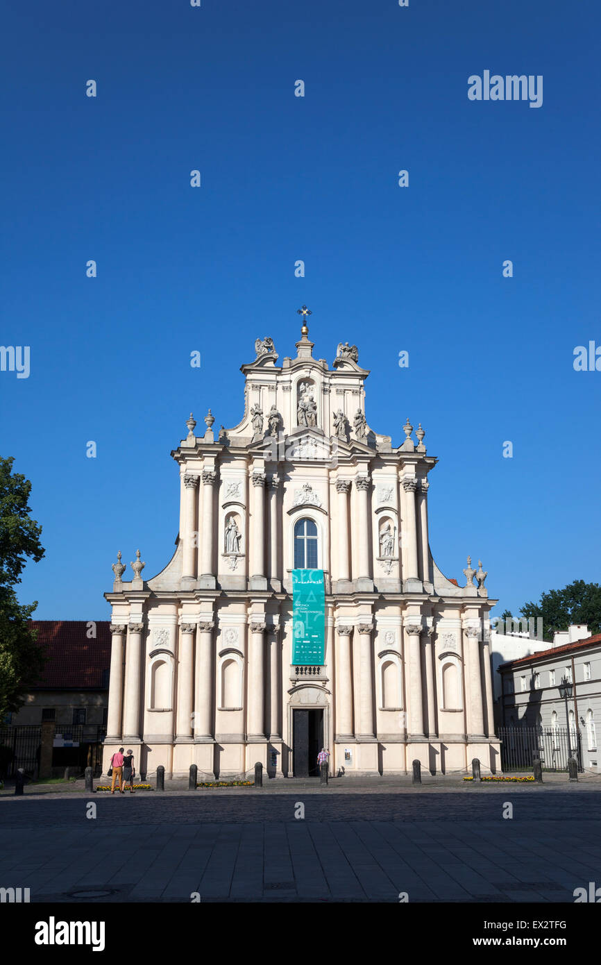 Chiesa di San Giuseppe del Visitationists (Opieki Kościół św. Józefa w Warszawie mi Wizytek Kościół w Warszawie) Foto Stock
