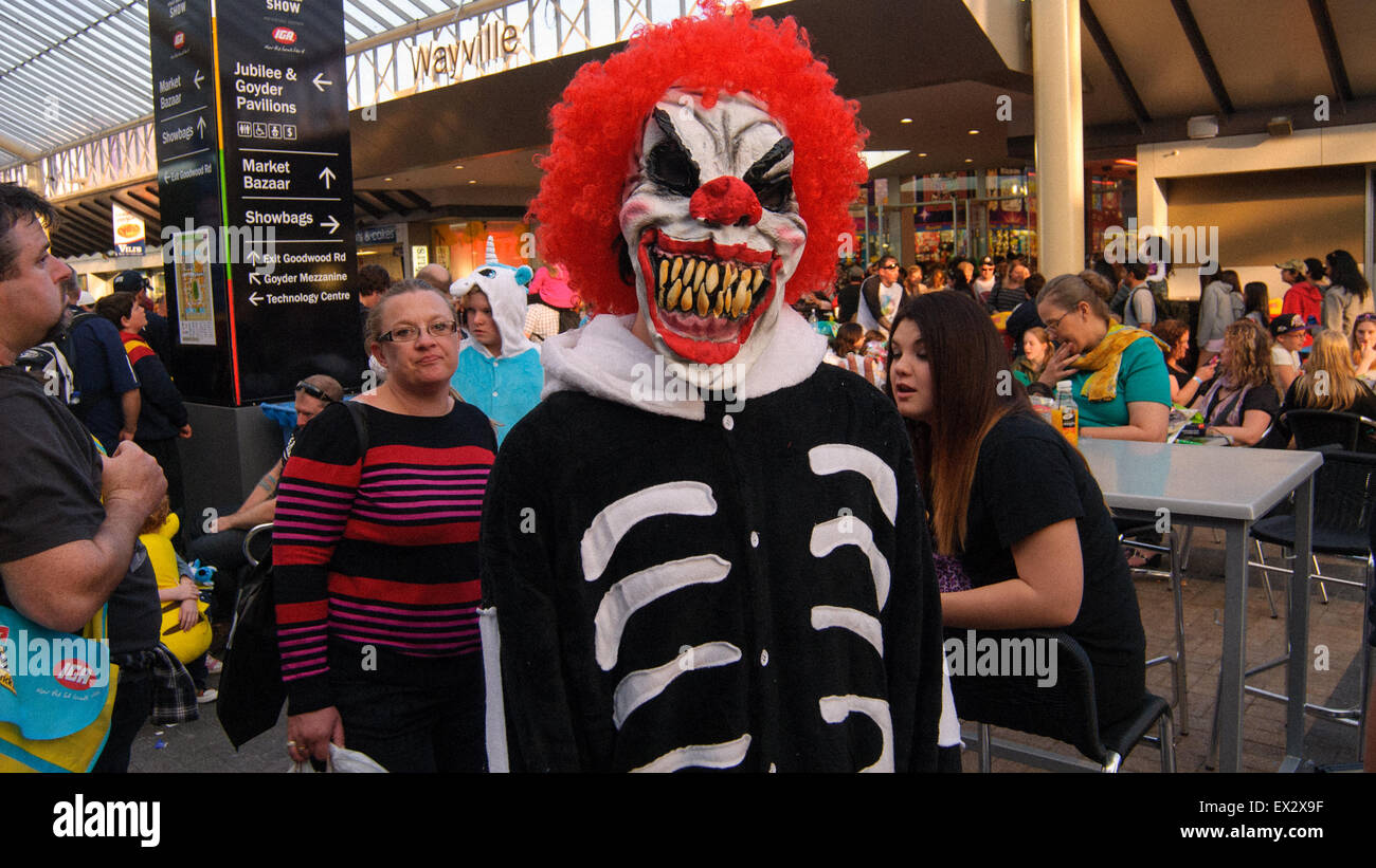 Giostre e divertimenti al Royal Show di Adelaide, Australia del Sud. Foto Stock