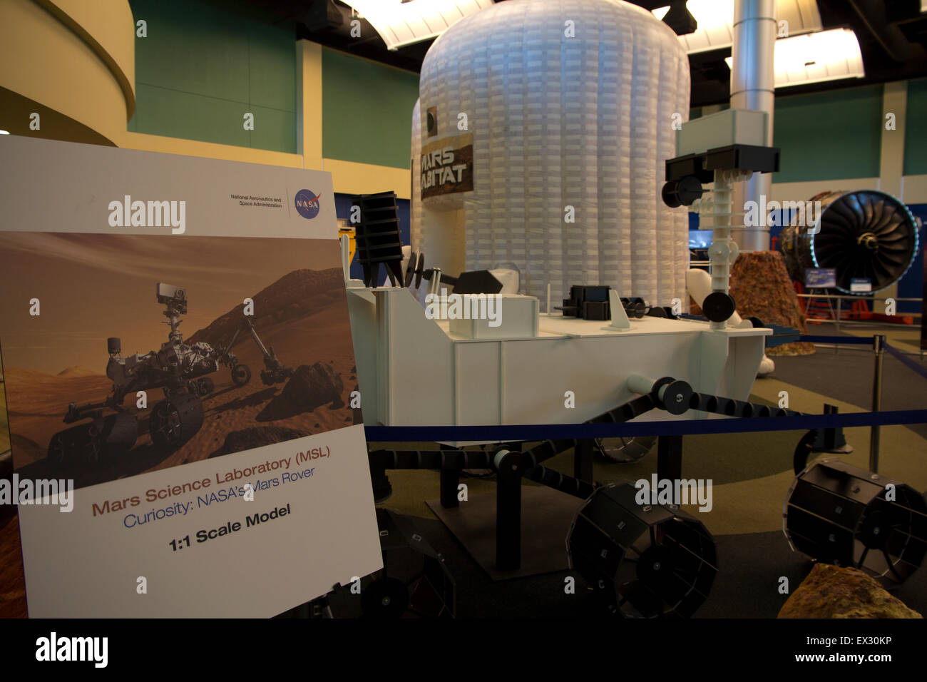 La Infinity Science Center, Bay St. Louis, MS Foto Stock