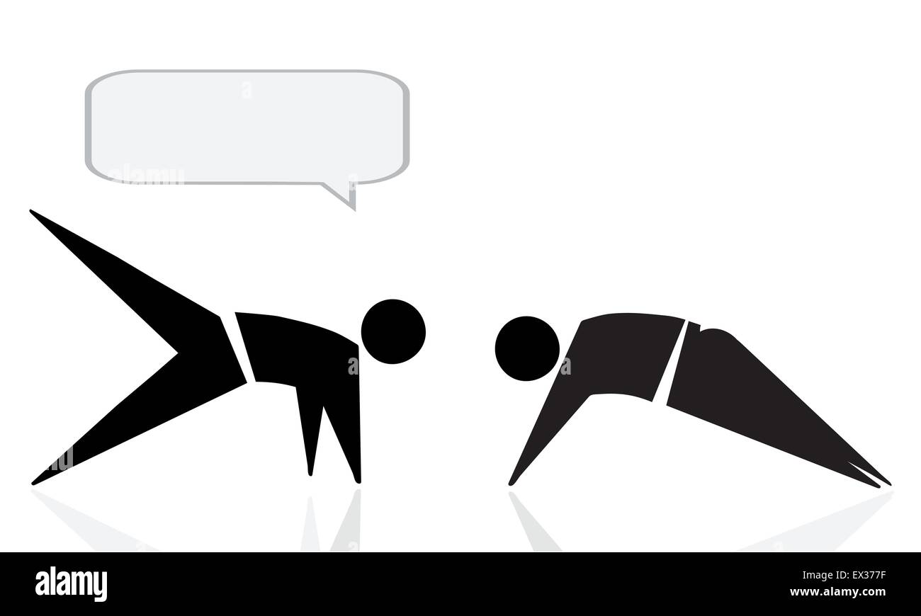 Cultura fisica Illustrazione Vettoriale