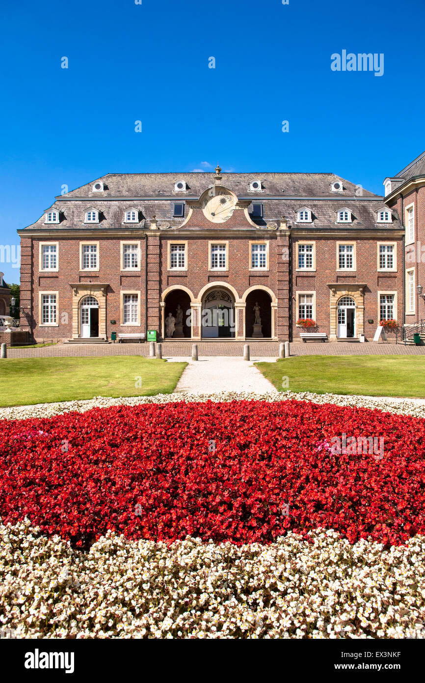 L'Europa, in Germania, in Renania settentrionale-Vestfalia, moated il castello Nordkirchen nel distretto di Coesfeld, ala laterale. Europa, Deutschland, Foto Stock