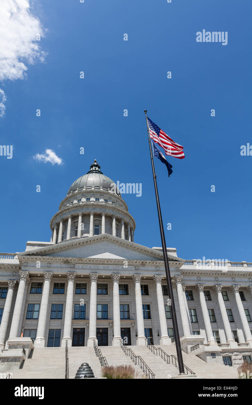 La Utah State Capitol Building, Salt Lake City Foto Stock