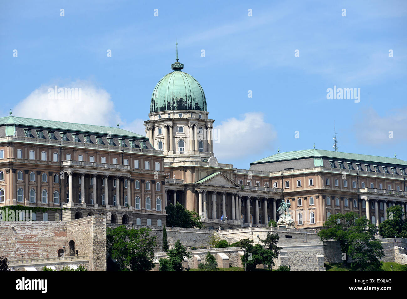 Casttle palace Budapest Ungheria Foto Stock