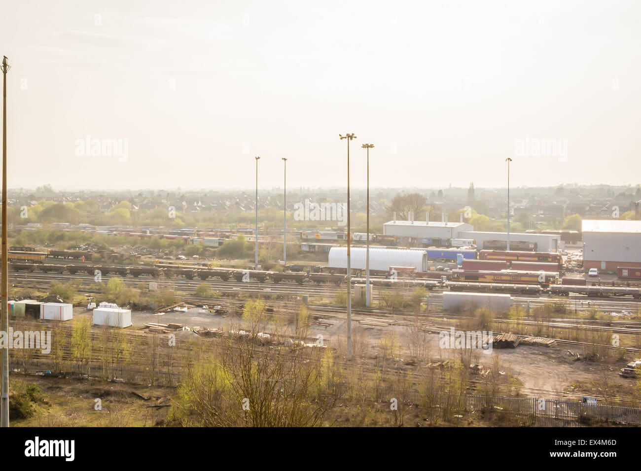 Proposta di HS2 Sito in Long Eaton, East Midlands Foto Stock