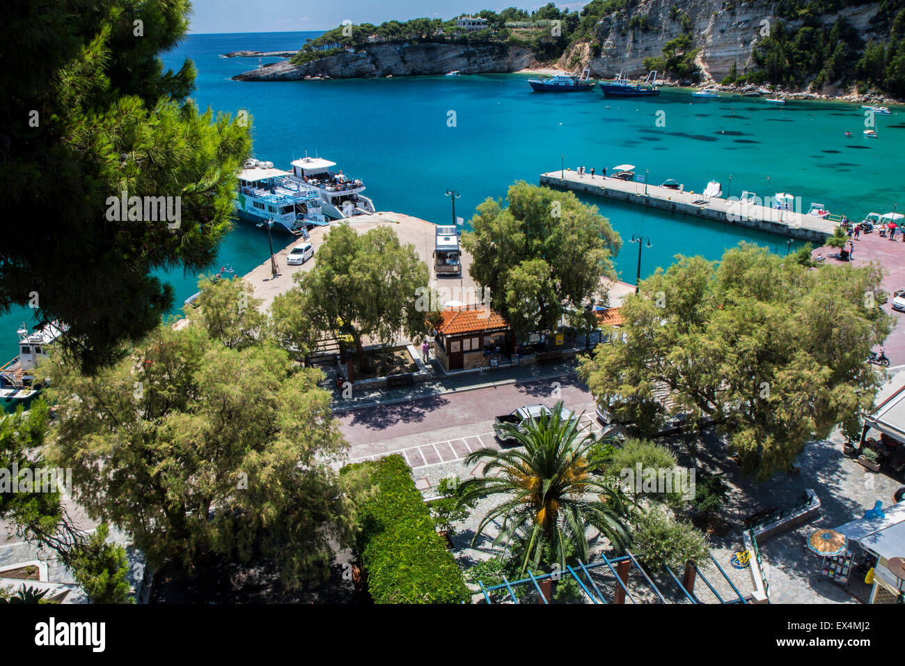 Alonissos grecia Foto Stock
