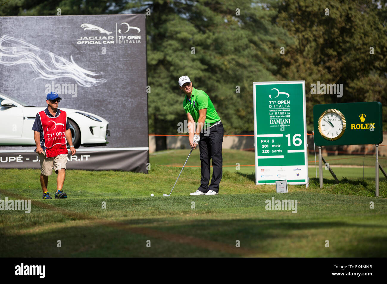 Circolo Golf Torino Open d'Italia 2014 Foto Stock