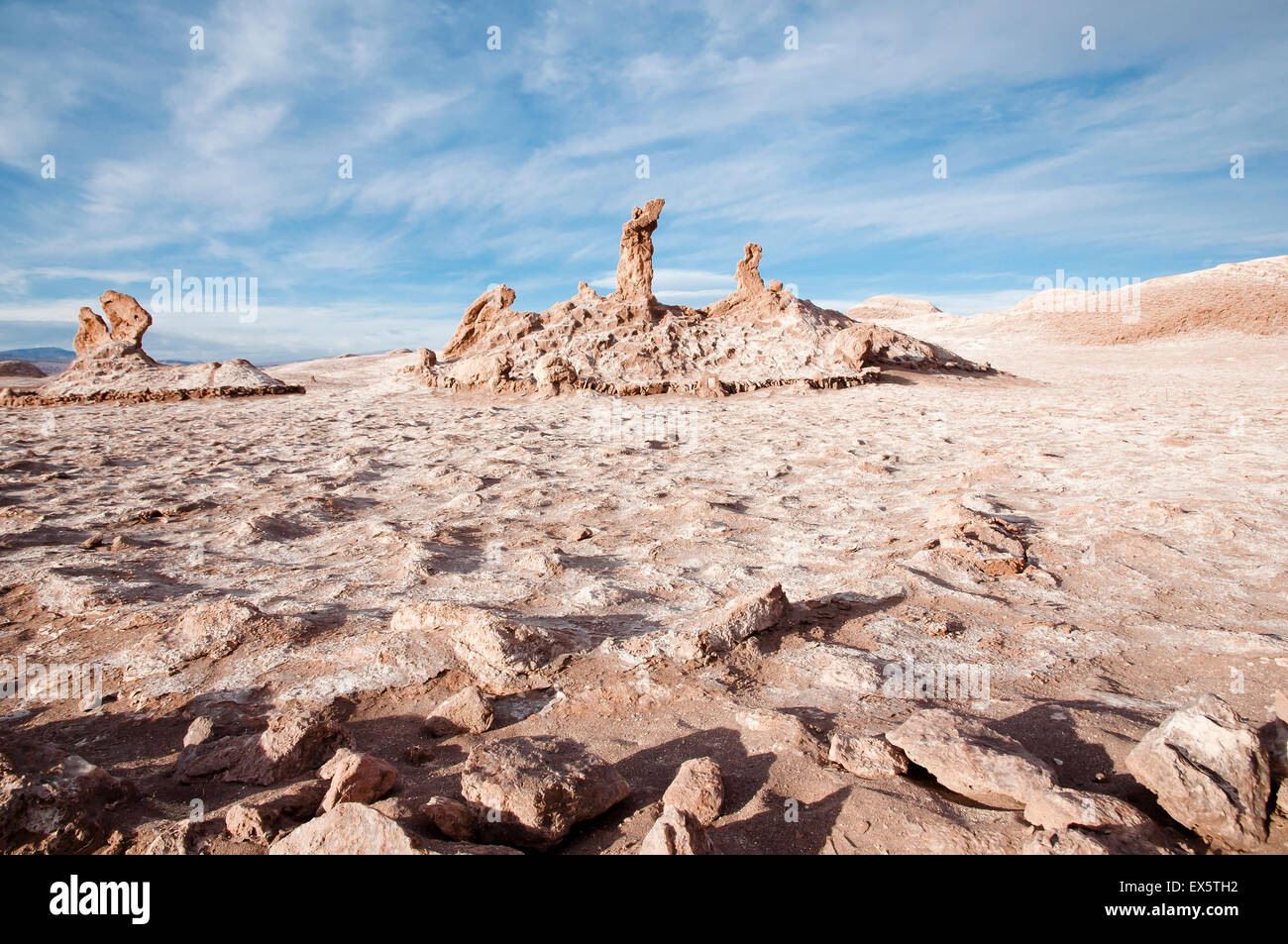 Le tre Marie - Deserto di Atacama - Cile Foto Stock