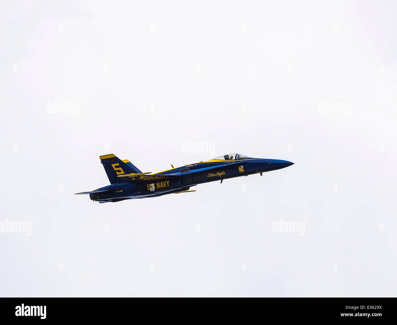 Blue Angel numero cinque piano Foto Stock