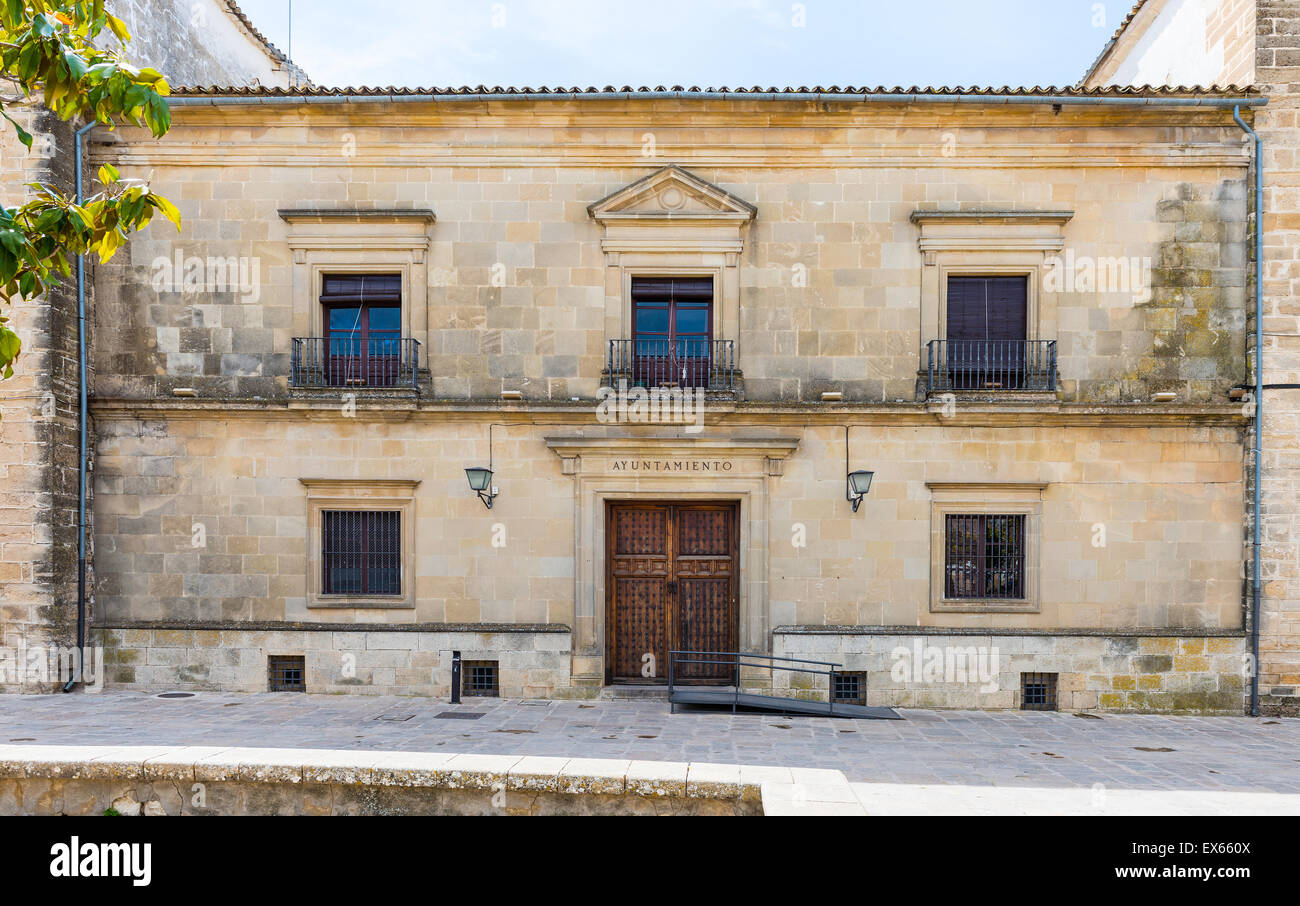 Municipio della Città Vecchia in Ubeda, Provincia di Jaen, Andalusia, Spagna Foto Stock