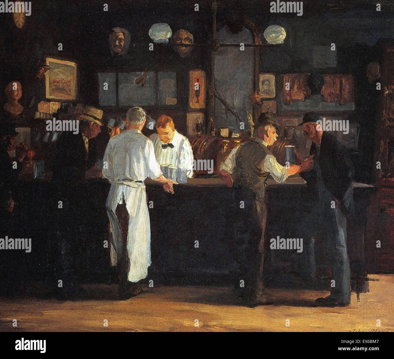 John Sloan McSorley's Bar Foto Stock