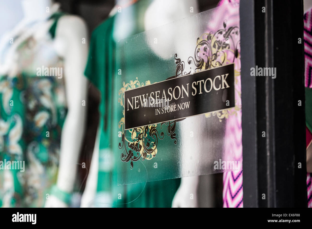 Nuova stagione segno di stock Foto Stock