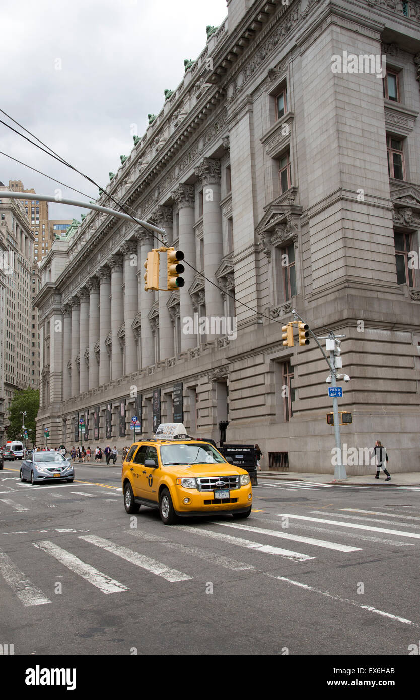 Museo Nazionale degli indiani americani su Bowling Green Manhattan NYC USA Foto Stock