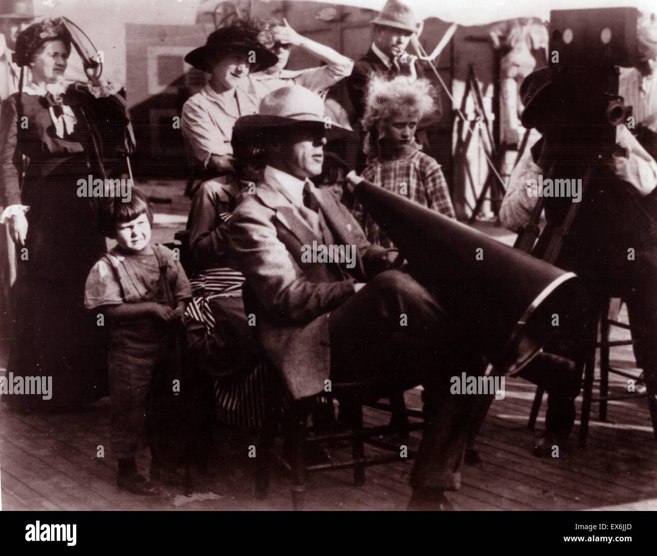 David Llewelyn Wark 'D. W.' Griffith (Gennaio 22, 1875 - Luglio 23, 1948) è stato un film americano direttore, principalmente ricordato come il direttore del 1915 film La nascita di una nazione e la conseguente intolleranza film (1916). Foto Stock