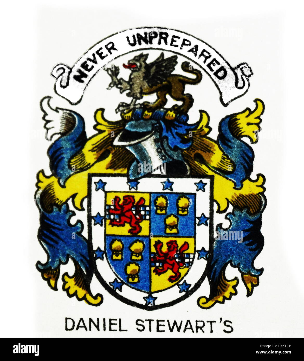 Daniel Stewart's (Stewart del Melville College), Edimburgo, Scozia è un privato indipendente di giorno e Boarding School. Le classi sono tutti ragazzi del 1 al 5 anni e co-educativo nel sesto (ultimo anno). La scuola è stata fondata nel 1832 (Melville coll Foto Stock
