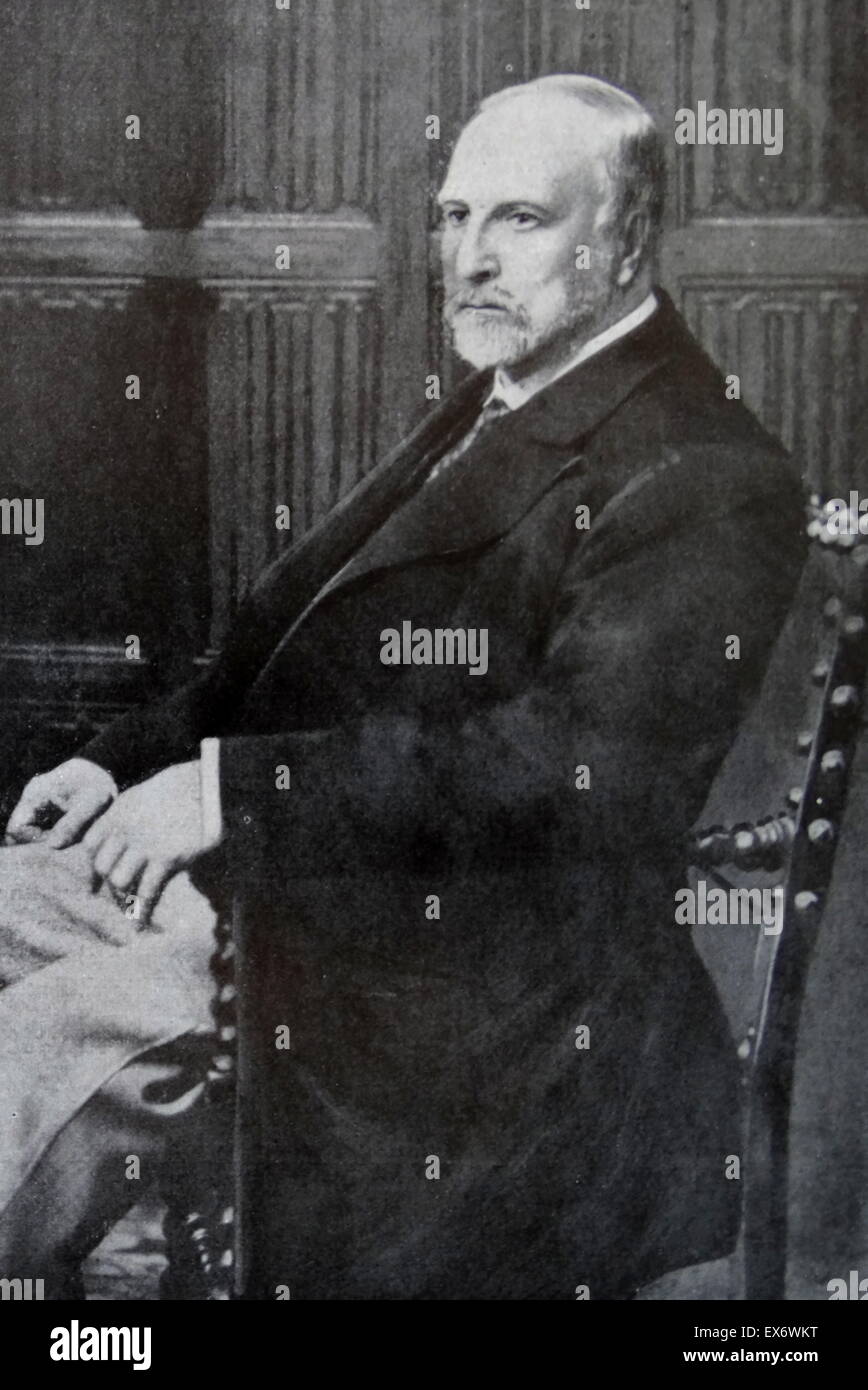 Il principe Filippo del Belgio, Conte delle Fiandre (24 marzo 1837 - 17 novembre 1905) era il terzo nato (ma secondo di sopravvivenza) figlio di Leopoldo I re dei belgi e di sua moglie Louise d'Orleans (1812-1850). Foto Stock