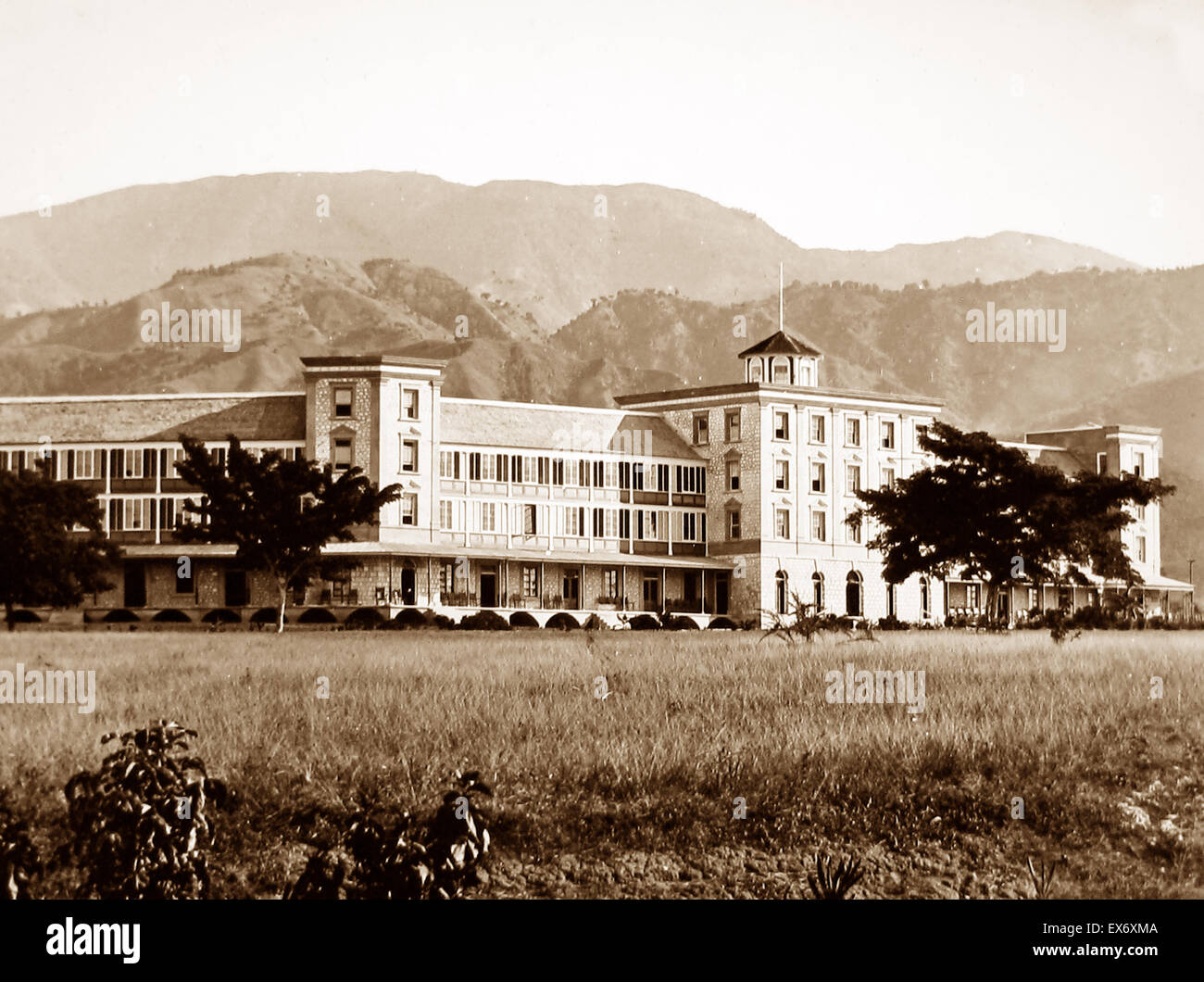 Costante molla Hotel di Kingston, Giamaica - periodo Vittoriano Foto Stock