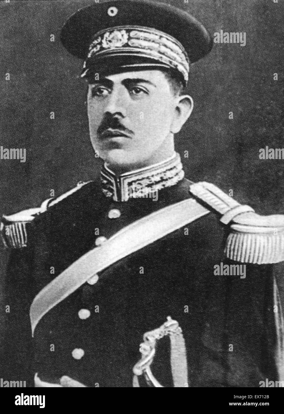 Lázaro Cárdenas del Río (1895 - 1970) generale nella Rivoluzione messicana e un grado più che ha servito come Presidente del Messico tra il 1934 e il 1940. Foto Stock