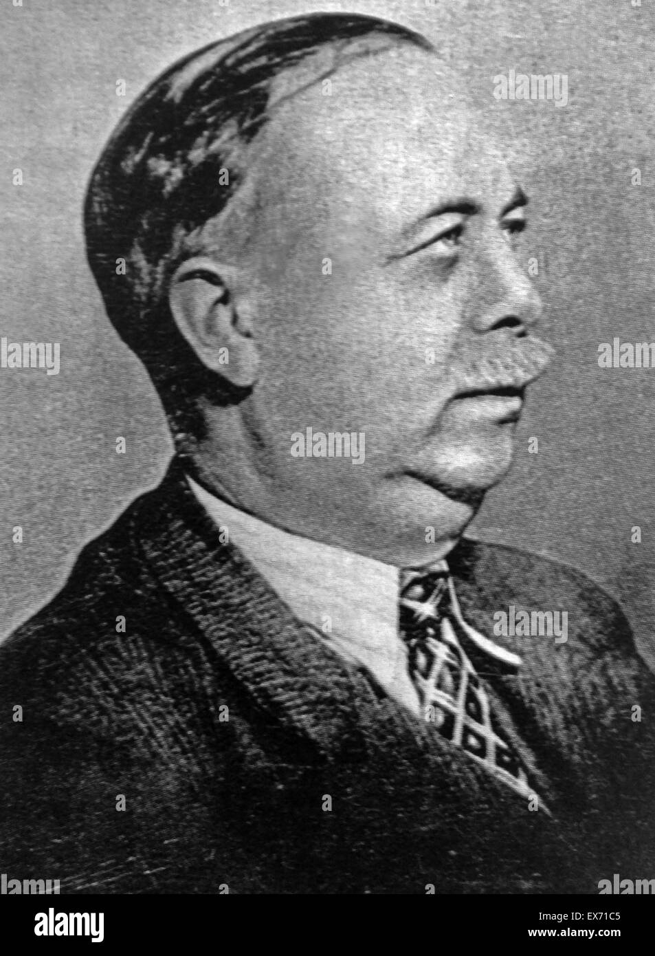 André Marty (1886 - 23 novembre 1956), figura di primo piano del Partito Comunista Francese. Egli è stato un membro dell'Assemblea nazionale e segretario del Comintern dal 1935 al 1944. Commissario politico delle Brigate internazionali durante la Guerra Civile Spagnola da Foto Stock