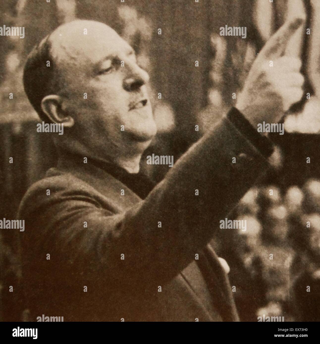 Andrés Amado Reygondaud (1886 - 1960), politico spagnolo attivo nel ministero delle Finanze durante la dittatura di Miguel Primo de Rivera, e ha preso la leadership globale del ministero. Durante la Guerra Civile Spagnola, Amado Reygondaud presieduto il Finan Foto Stock