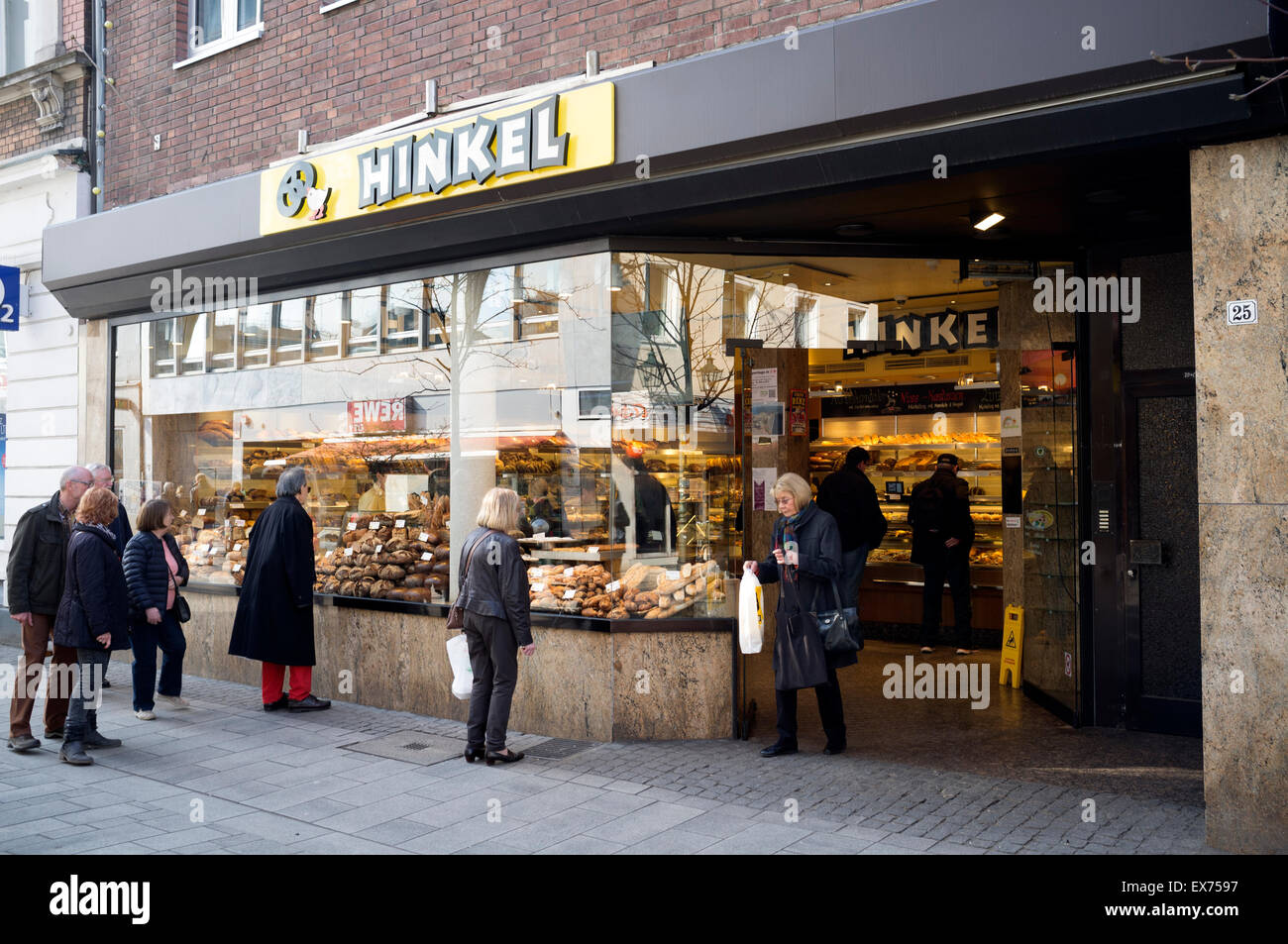 Hinkel panificio, Dusseldorf, Germania. Foto Stock