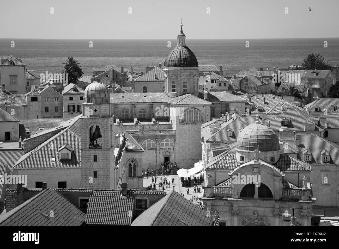 Paese vecchio di Dubrovnik in Croazia, Europa Foto Stock