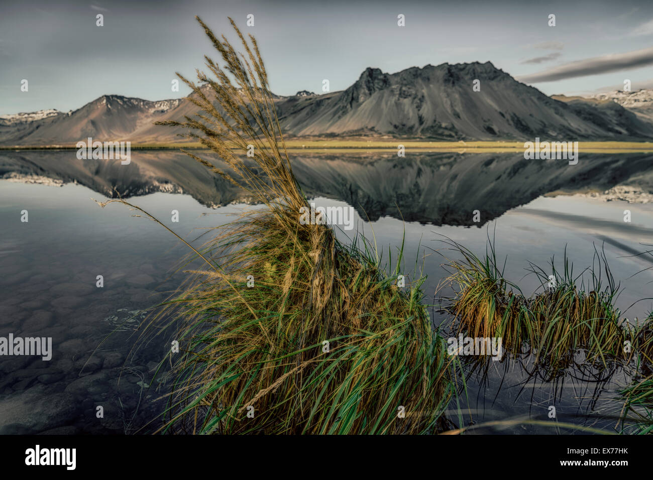 Bellissimo paesaggio, Snaefellsnes Peninsula, Islanda Foto Stock