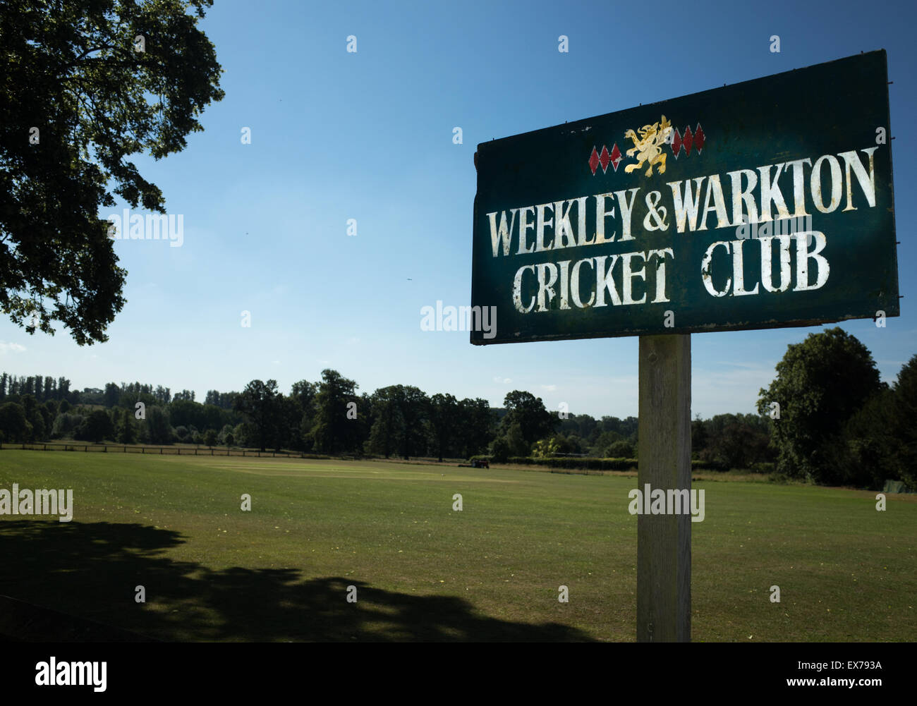 Villaggio di Warkton, Northamptonshire, Inghilterra. Foto Stock