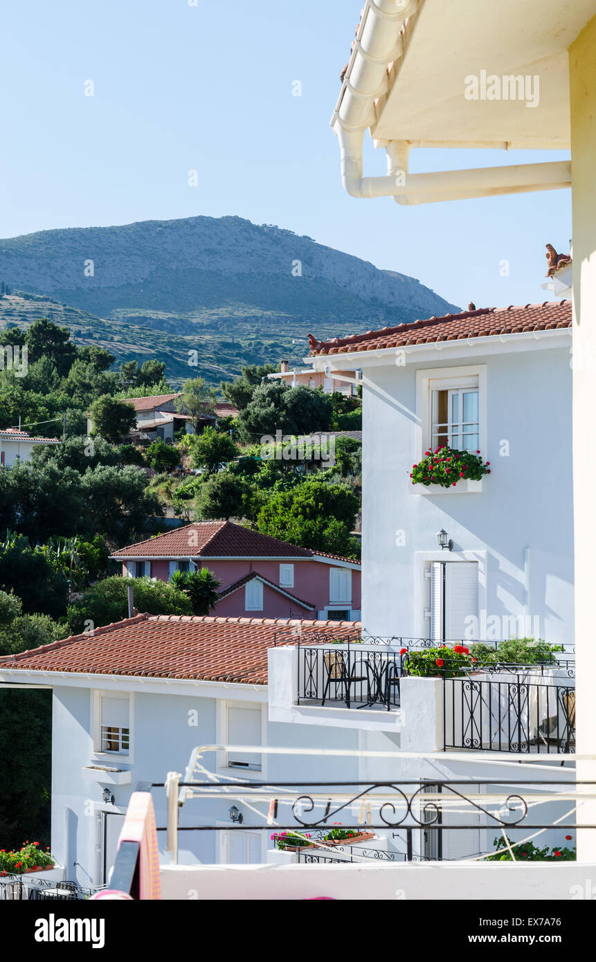 Appartamenti per vacanze a Skala Kefalonia in Grecia Foto Stock