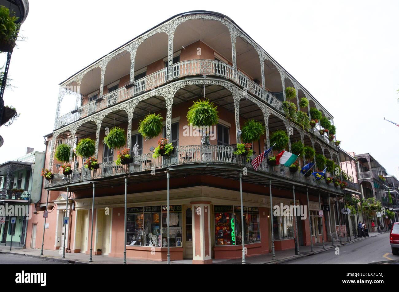 Quartiere Francese di New Orleans in Louisiana Foto Stock