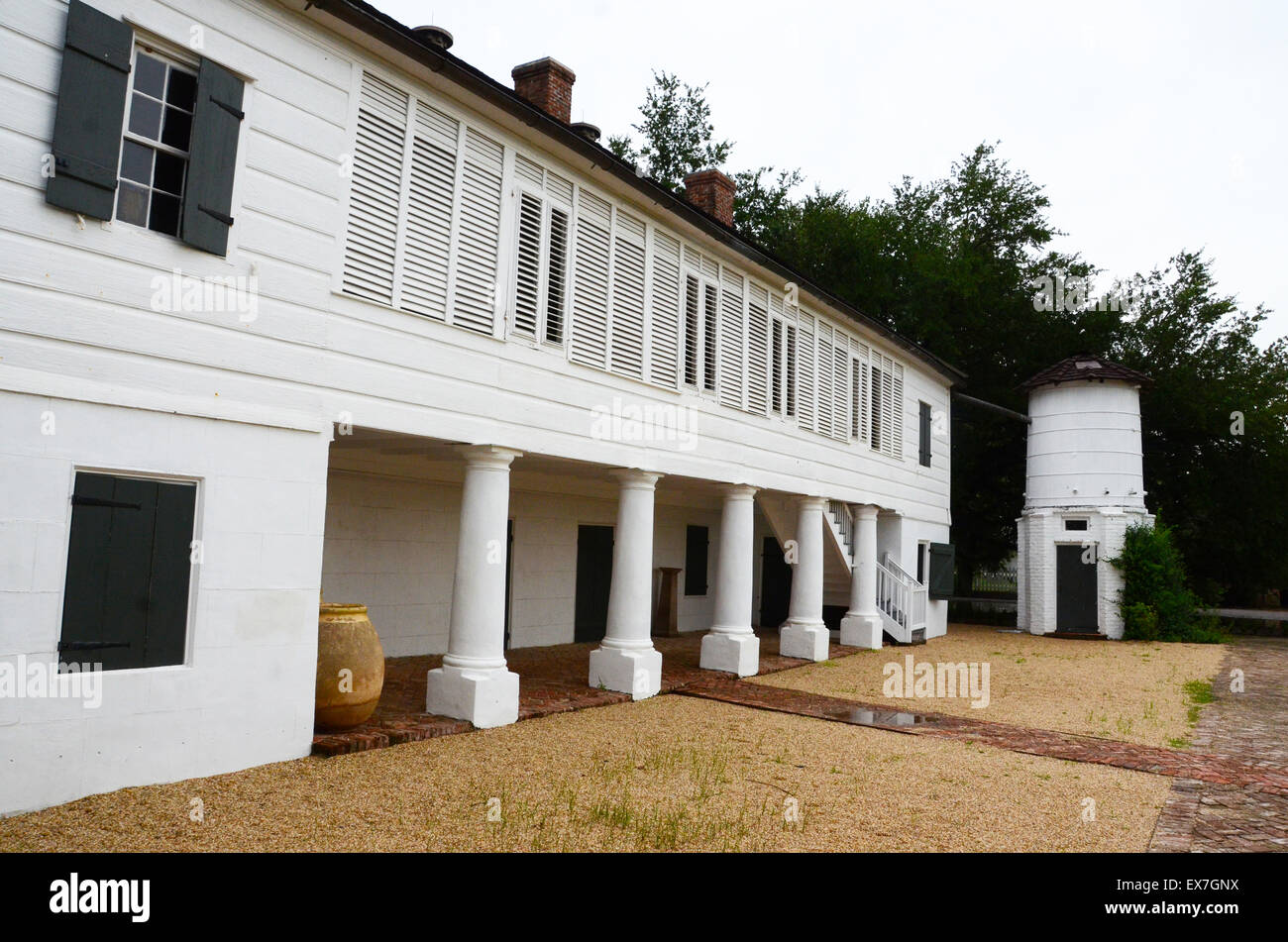 Whitney Plantation storico quartiere vicino a Wallace, Louisiana Foto Stock