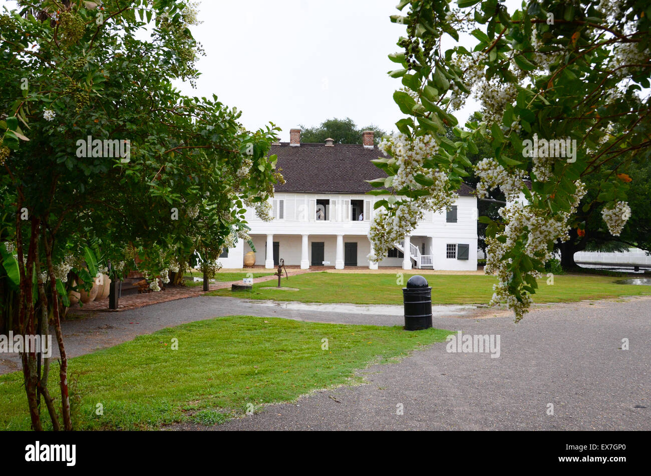 Whitney Plantation storico quartiere vicino a Wallace, Louisiana Foto Stock