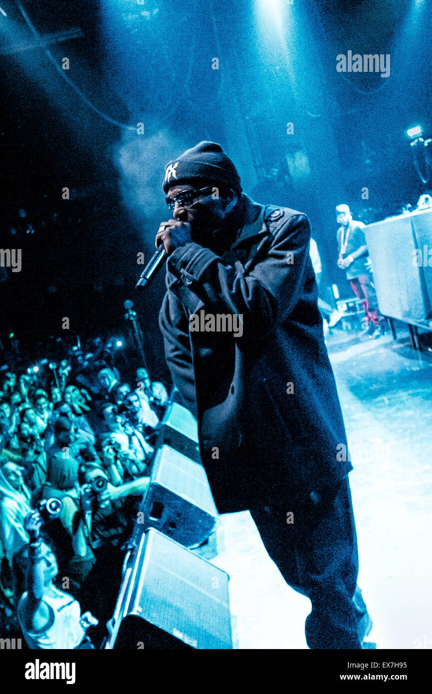 Mosca, Russia - 18 settembre, 2014 : Concerto del rapper famosi Earl Simmons noto come DMX alla Glavclub (ora Yotaspace) nightclub Foto Stock