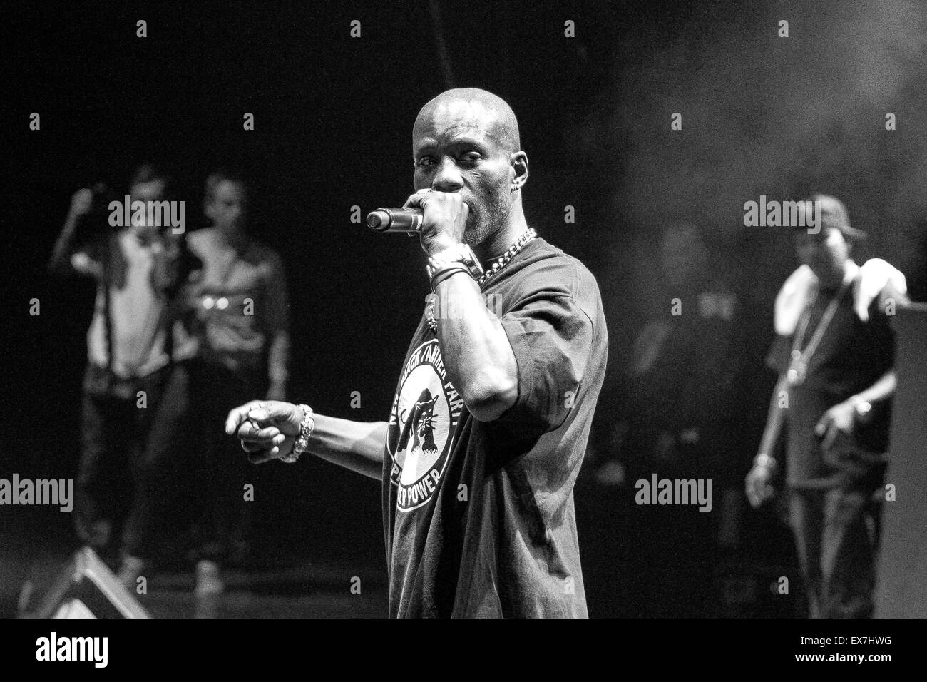 Mosca, Russia - 18 settembre, 2014 : Concerto del rapper famosi Earl Simmons noto come DMX alla Glavclub (ora Yotaspace) nightclub Foto Stock