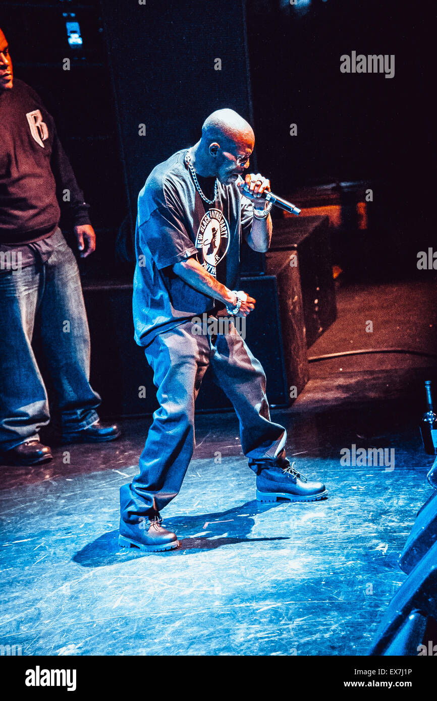 Mosca, Russia - 18 settembre, 2014 : Concerto del rapper famosi Earl Simmons noto come DMX alla Glavclub (ora Yotaspace) nightclub Foto Stock