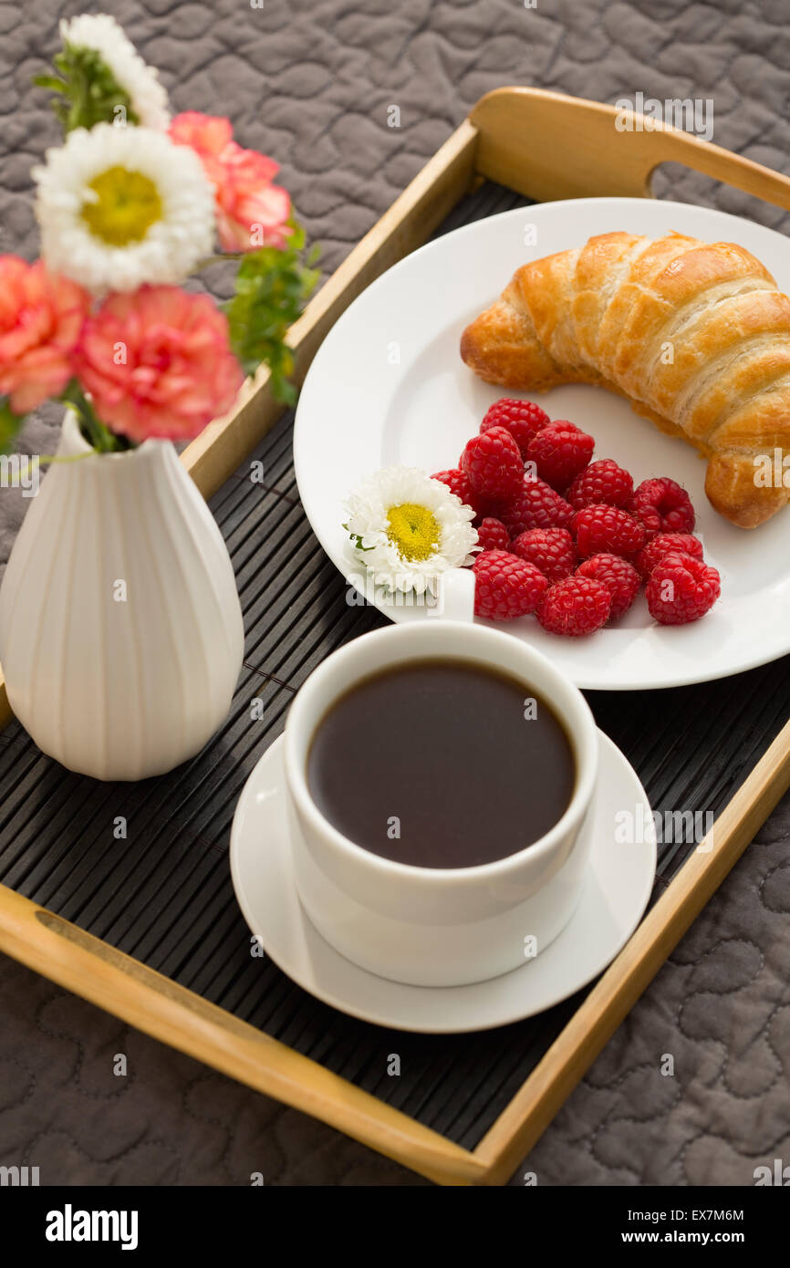 La prima colazione per la Festa della mamma Foto Stock