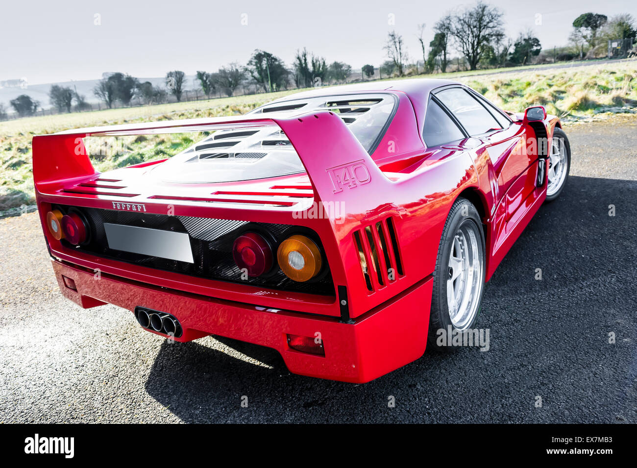 Ferrari F40 Foto Stock