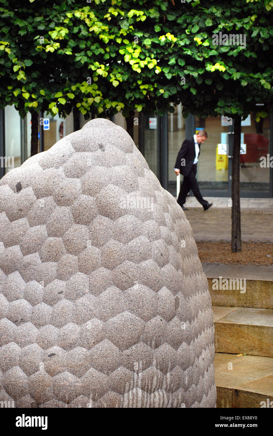 "Dare e Prendere l' da Peter Randall-Page, Newcastle upon Tyne Foto Stock