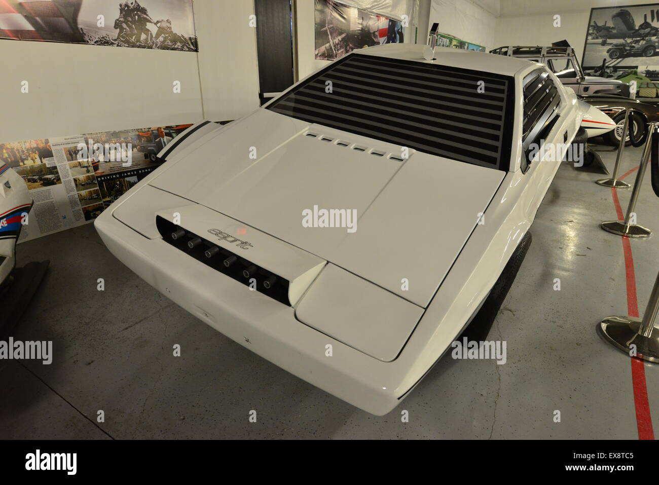 Lotus Esprit serie 1 del film The Spy Who Loved Me. Foto Stock