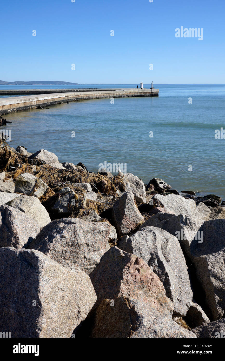 Velddrif o Velddrift è una pesca costiera villaggio nel Bergrivier Comune locale, Western Cape, Sud Africa. Foto Stock