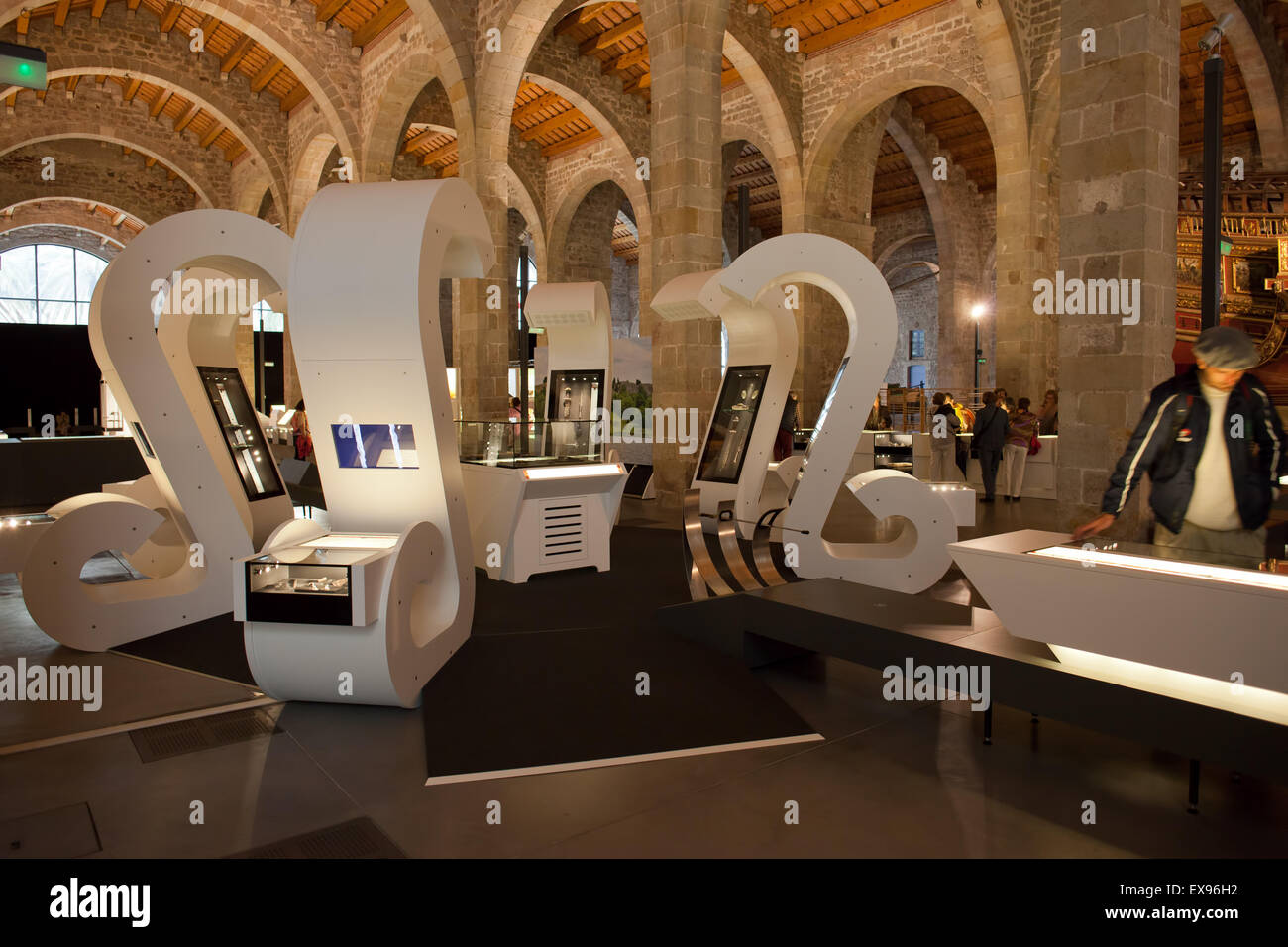 Barcellona Museo Marittimo (Museu Maritim), Catalogna, Spagna Foto Stock