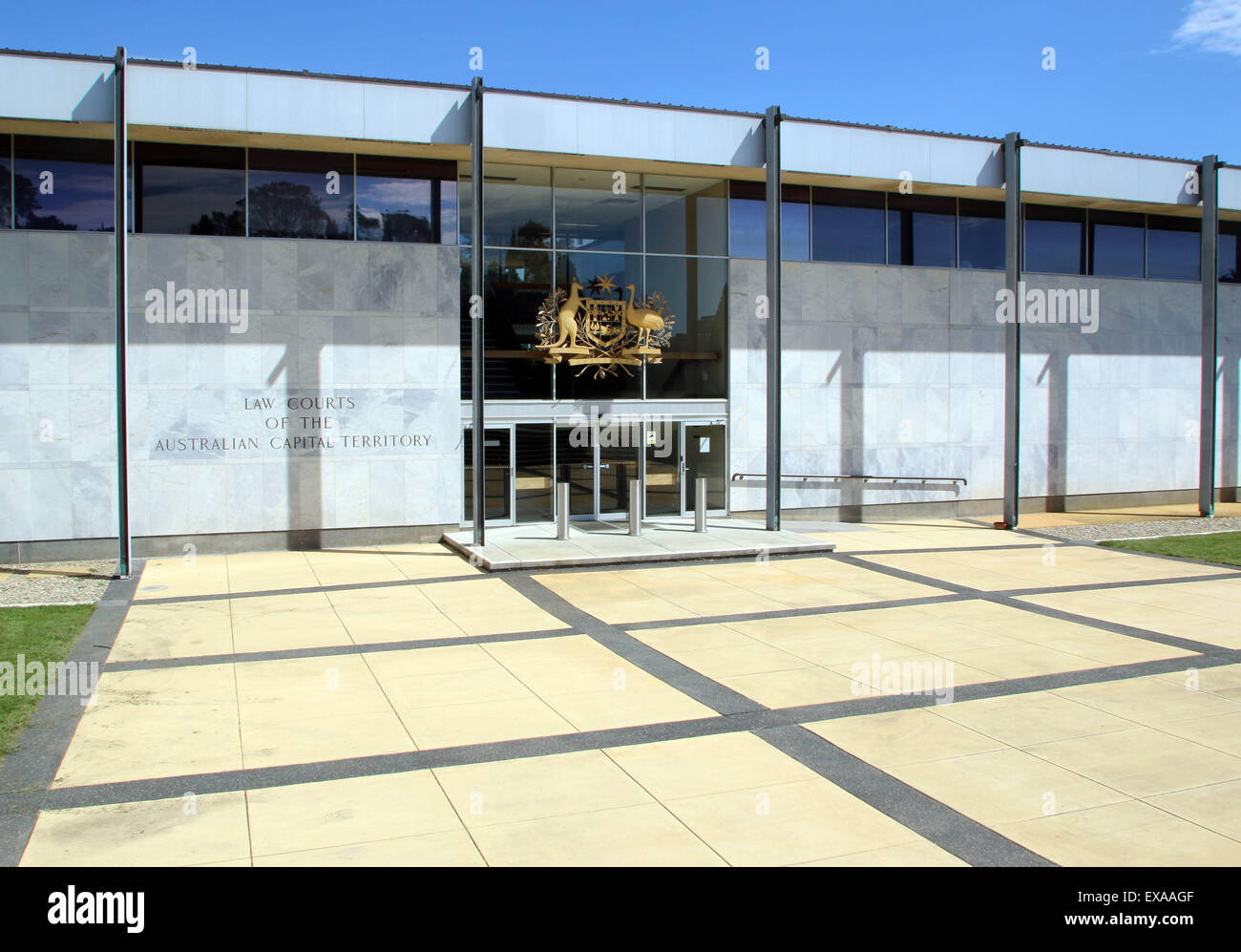 Tribunali del Territorio della capitale australiana Canberra Australia Foto Stock
