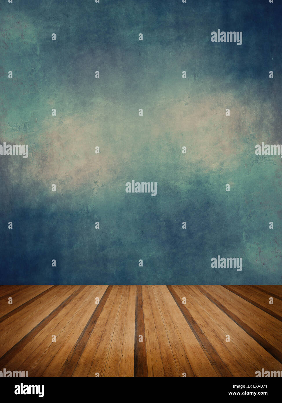 Grunge texture di sfondo astratto con pavimento di legno platform Foto Stock