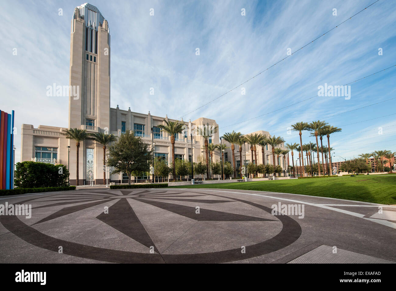 Donald W. Reynolds Parco Symphony e la Smith Center per le Arti dello spettacolo di Las Vegas, Nevada, Stati Uniti d'America Foto Stock