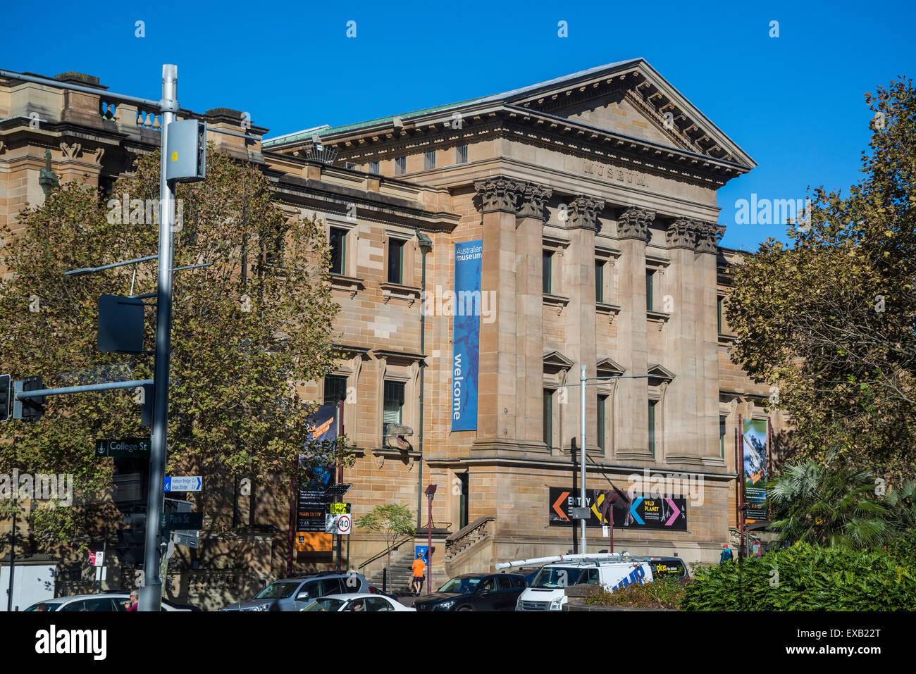 Museo Australiano, Storia Naturale, Sydney, Australia Foto Stock