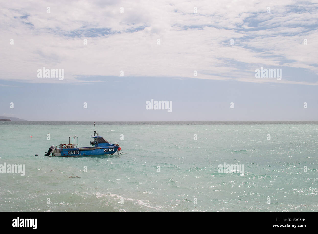 La baia di acqua dolce, Isle of Wight, Regno Unito Foto Stock