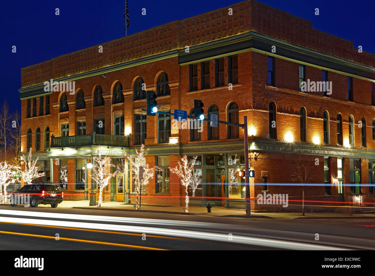 Storico Hotel Jerome, Aspen Colorado, STATI UNITI D'AMERICA Foto Stock