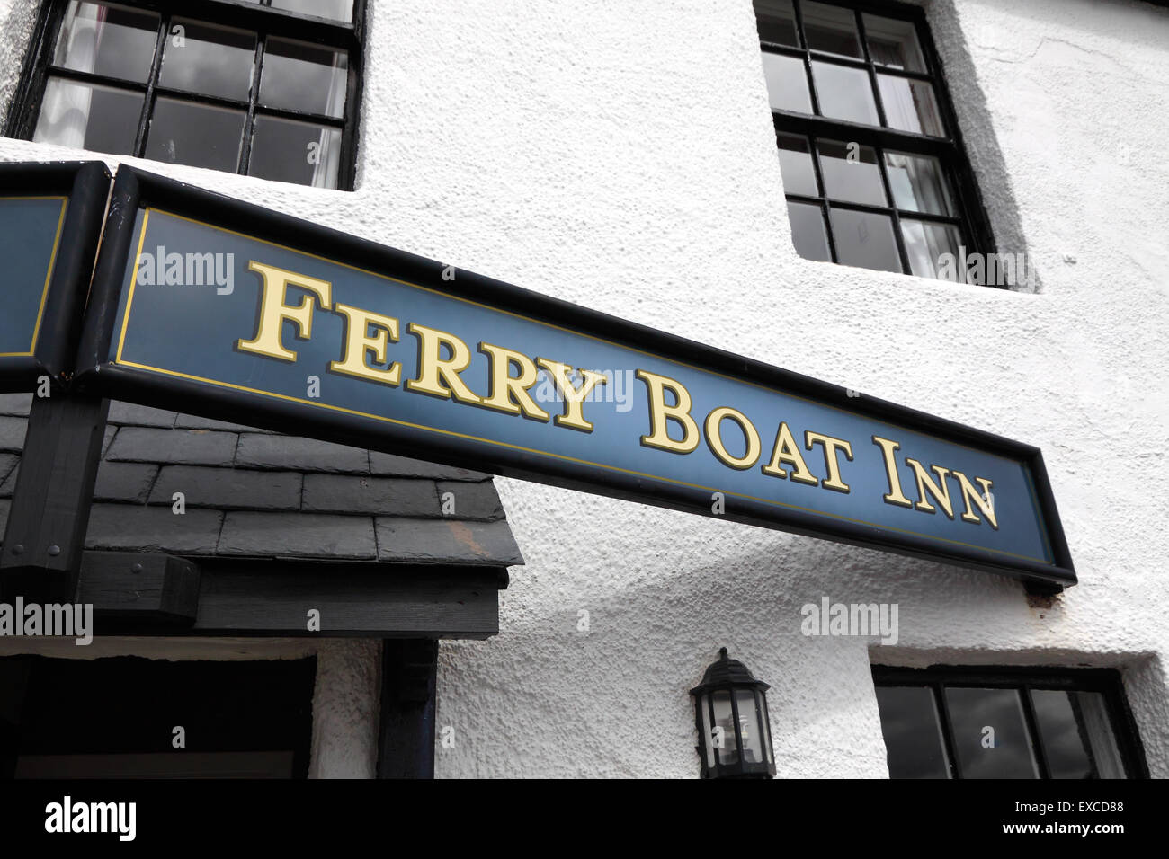 Il Ferry Boat Inn a Ullapool, Scotland, Regno Unito Foto Stock