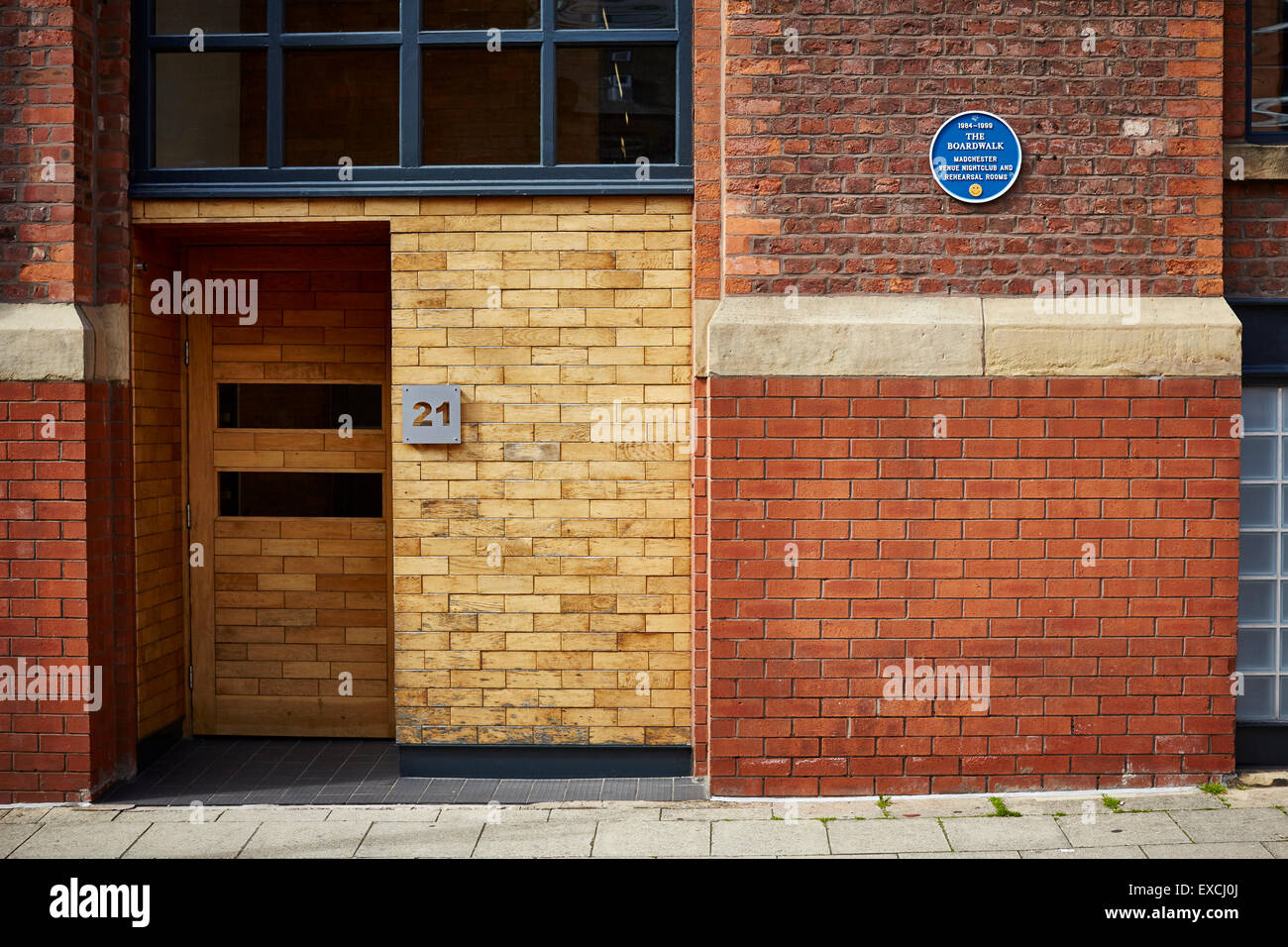Il vecchio Boardwalk nightclub di Manchester Regno Unito il Boardwalk nightclub era situato sul piccolo Peter Street a Manchester in Inghilterra. Foto Stock