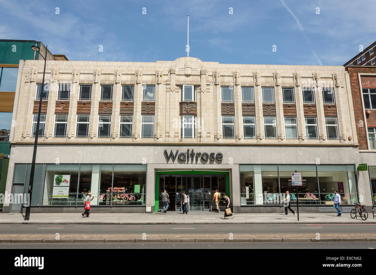 Waitrose store, Edgware Road, London, Regno Unito Foto Stock