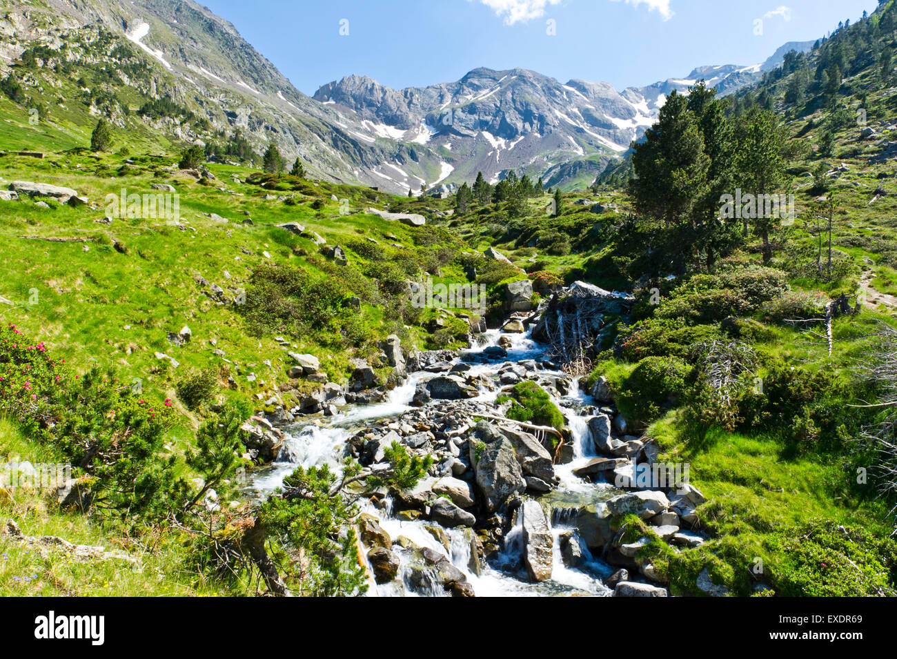 Route des Lacs, Midi-Pirenei, Francia Foto Stock